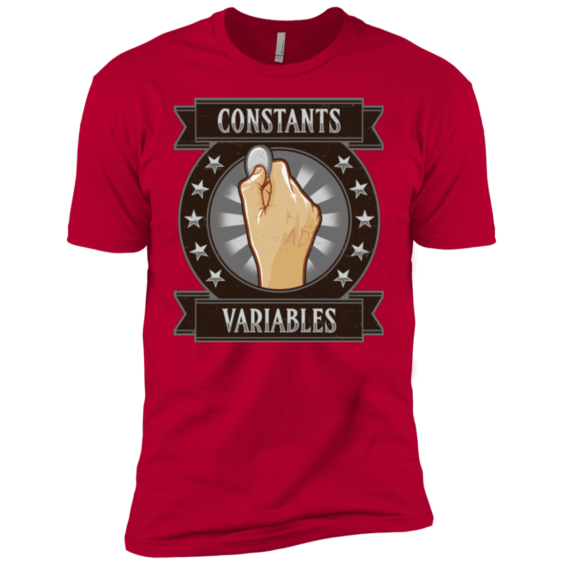 T-Shirts Red / YXS CONSTANTS AND VARIABLES Boys Premium T-Shirt