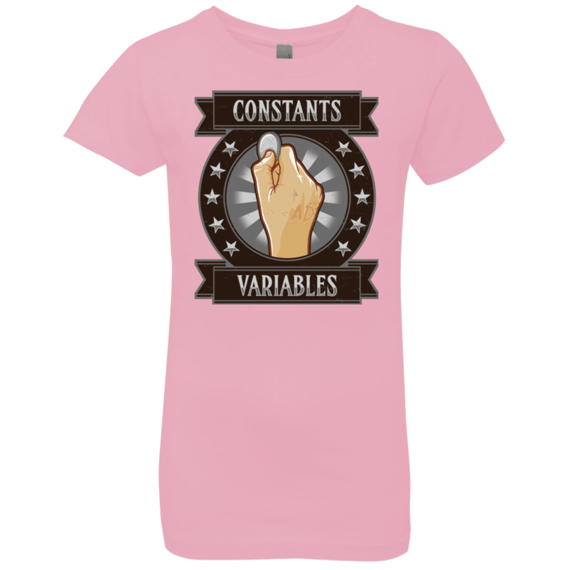 T-Shirts Light Pink / YXS CONSTANTS AND VARIABLES Girls Premium T-Shirt