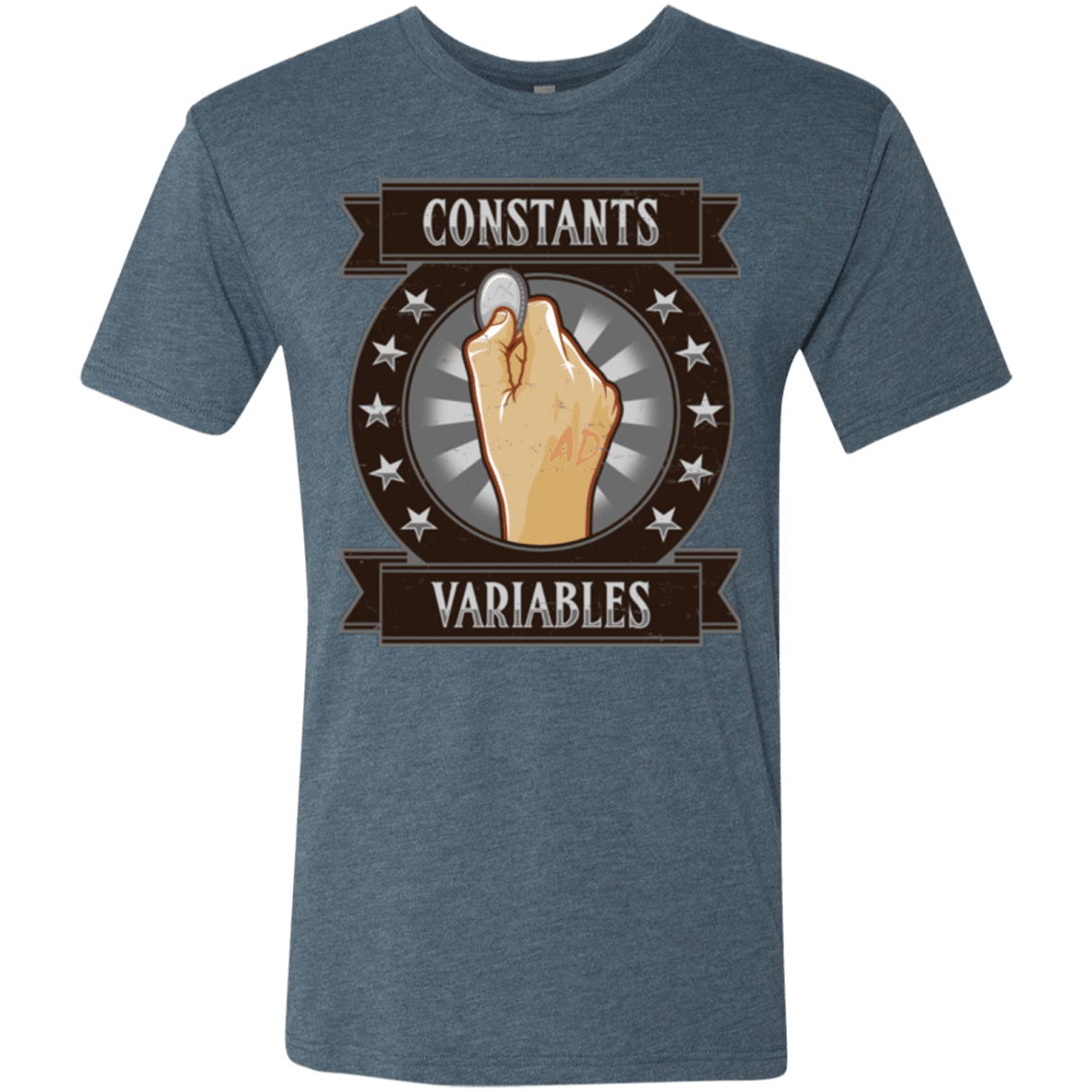 T-Shirts Indigo / Small CONSTANTS AND VARIABLES Men's Triblend T-Shirt
