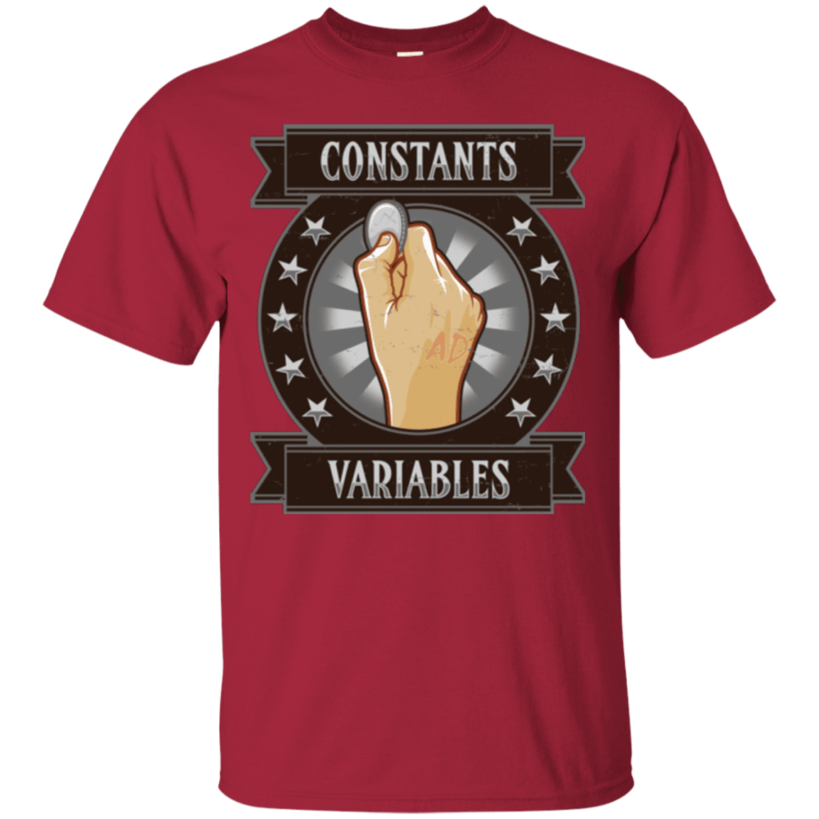 T-Shirts Cardinal / Small CONSTANTS AND VARIABLES T-Shirt