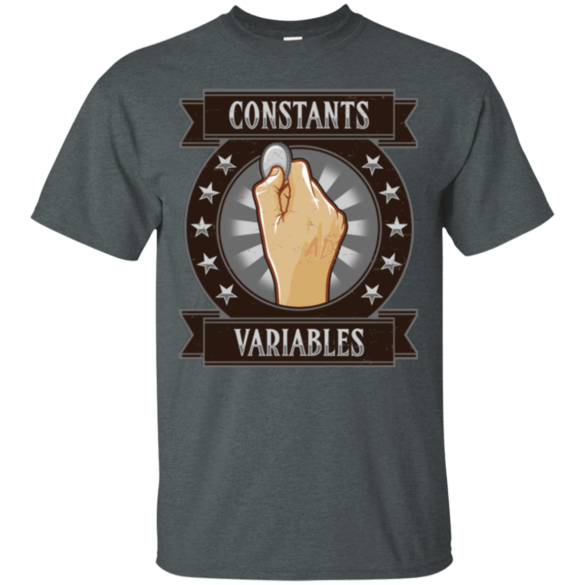 T-Shirts Dark Heather / Small CONSTANTS AND VARIABLES T-Shirt