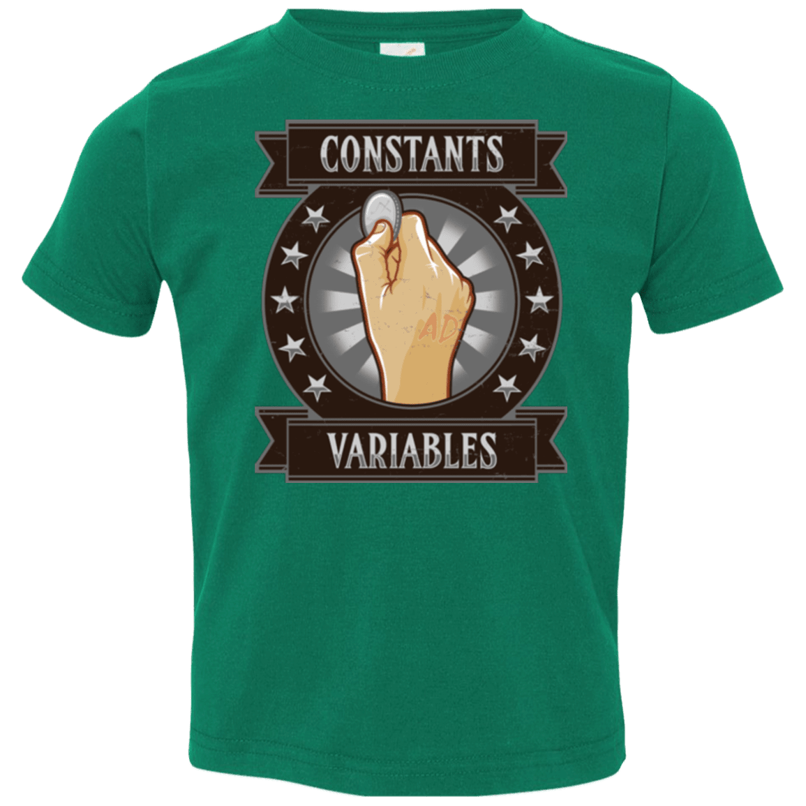 T-Shirts Kelly / 2T CONSTANTS AND VARIABLES Toddler Premium T-Shirt