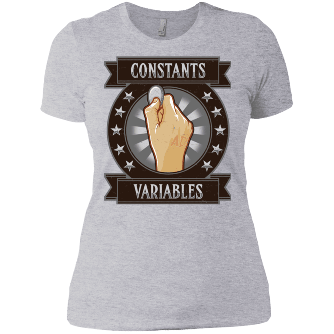 T-Shirts Heather Grey / X-Small CONSTANTS AND VARIABLES Women's Premium T-Shirt