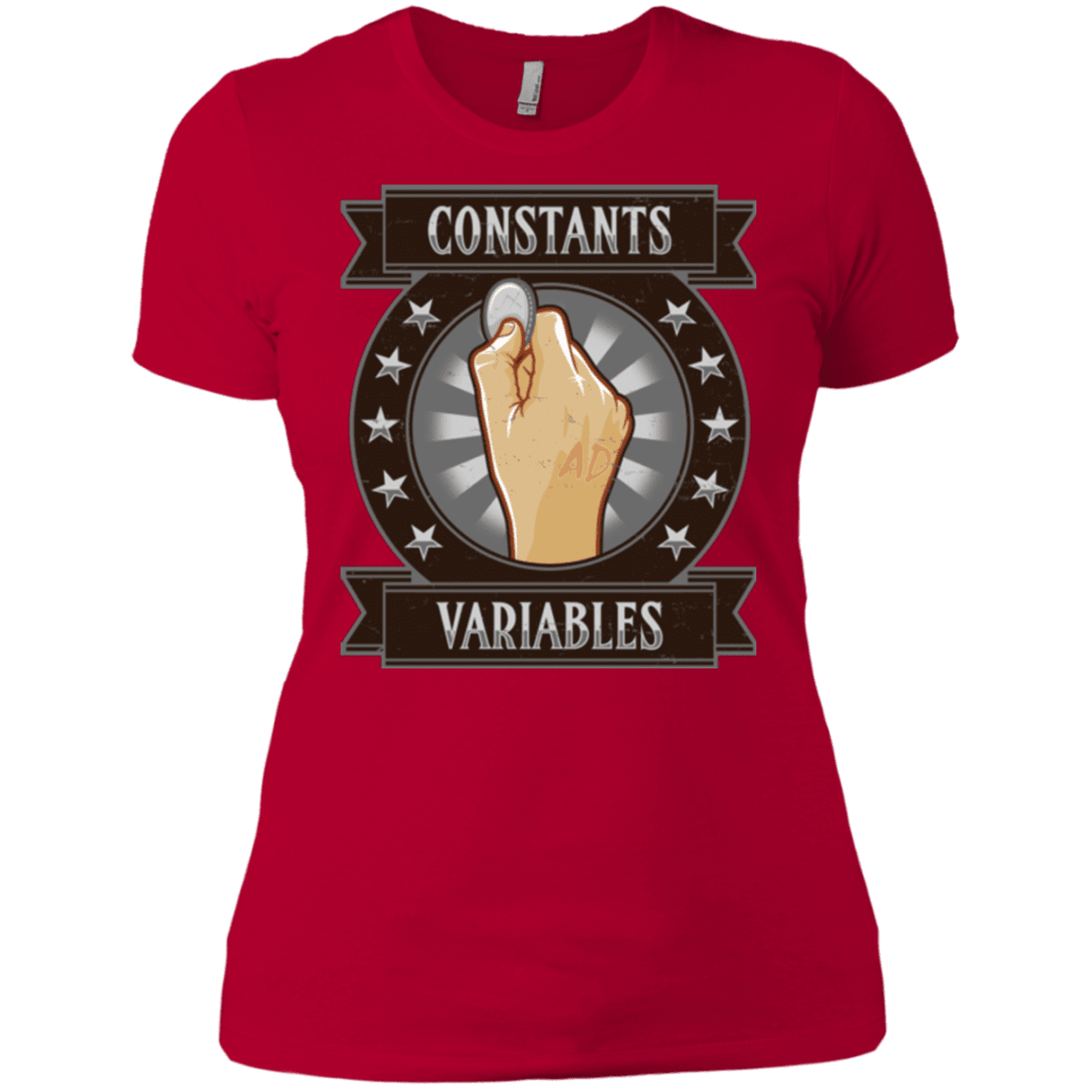 T-Shirts Red / X-Small CONSTANTS AND VARIABLES Women's Premium T-Shirt