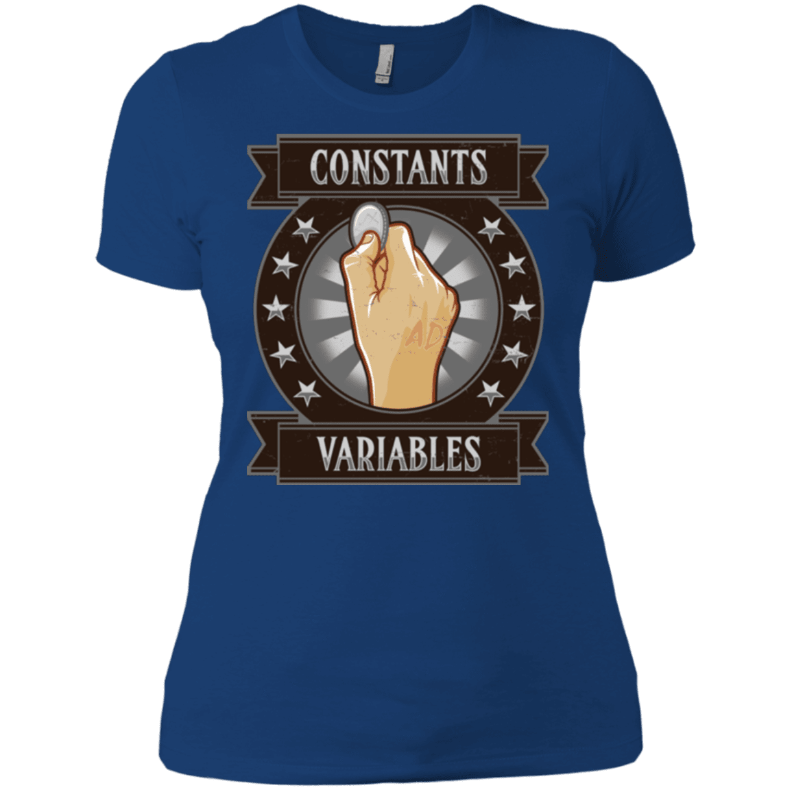 T-Shirts Royal / X-Small CONSTANTS AND VARIABLES Women's Premium T-Shirt
