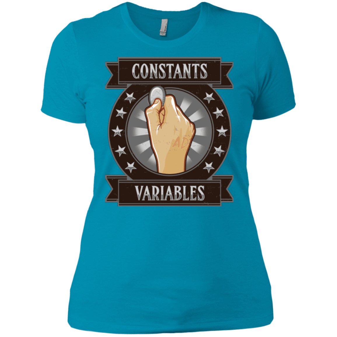 T-Shirts Turquoise / X-Small CONSTANTS AND VARIABLES Women's Premium T-Shirt