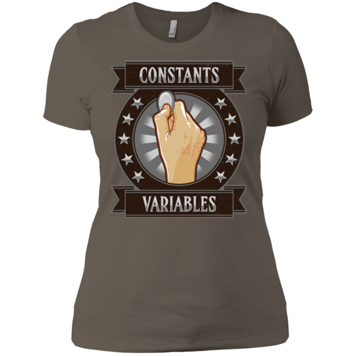 T-Shirts Warm Grey / X-Small CONSTANTS AND VARIABLES Women's Premium T-Shirt