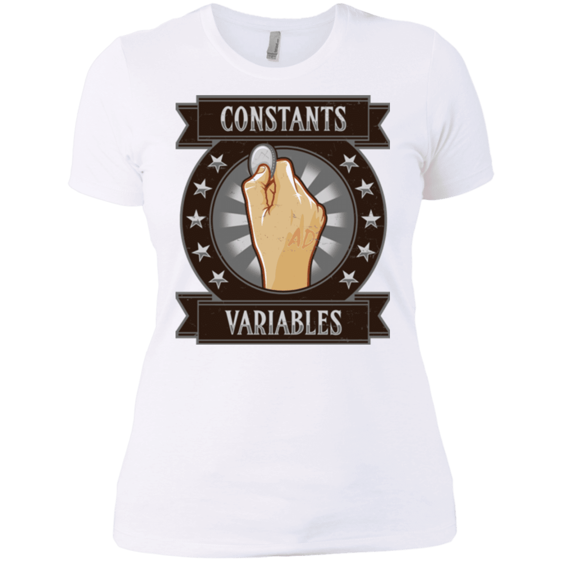 T-Shirts White / X-Small CONSTANTS AND VARIABLES Women's Premium T-Shirt