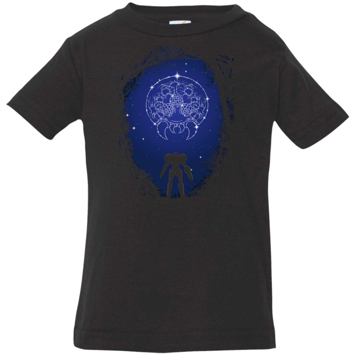 T-Shirts Black / 6 Months Constellation Metroid Infant Premium T-Shirt