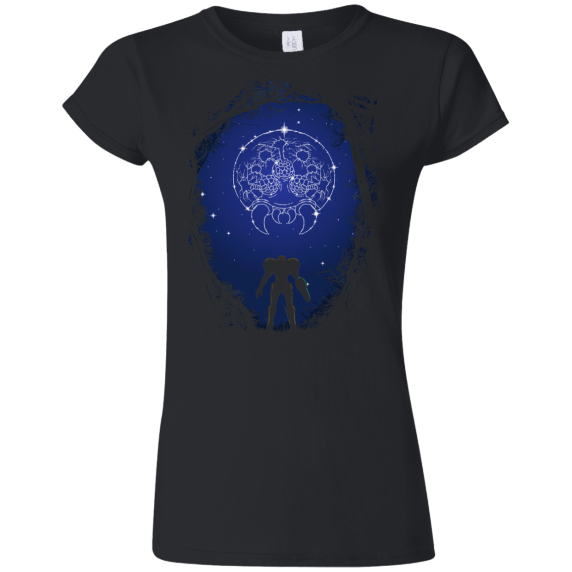 T-Shirts Black / S Constellation Metroid Junior Slimmer-Fit T-Shirt