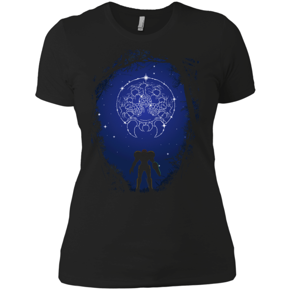 T-Shirts Black / X-Small Constellation Metroid Women's Premium T-Shirt