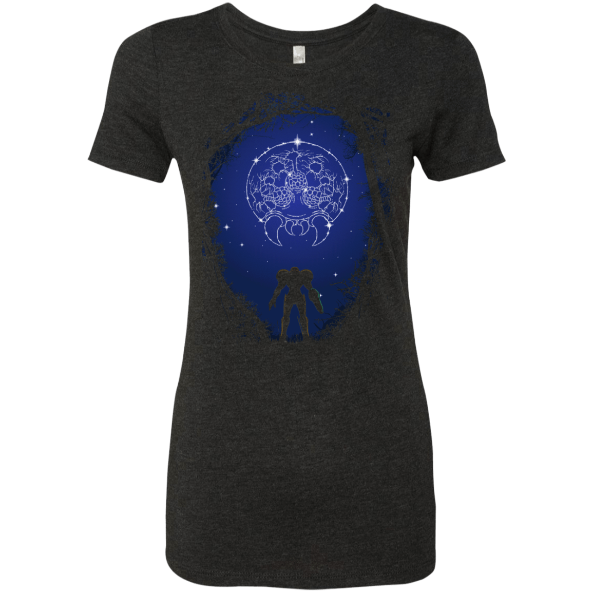 T-Shirts Vintage Black / S Constellation Metroid Women's Triblend T-Shirt