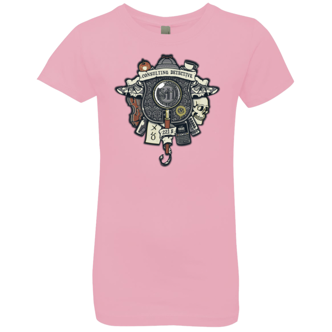 T-Shirts Light Pink / YXS Consulting Detective Girls Premium T-Shirt