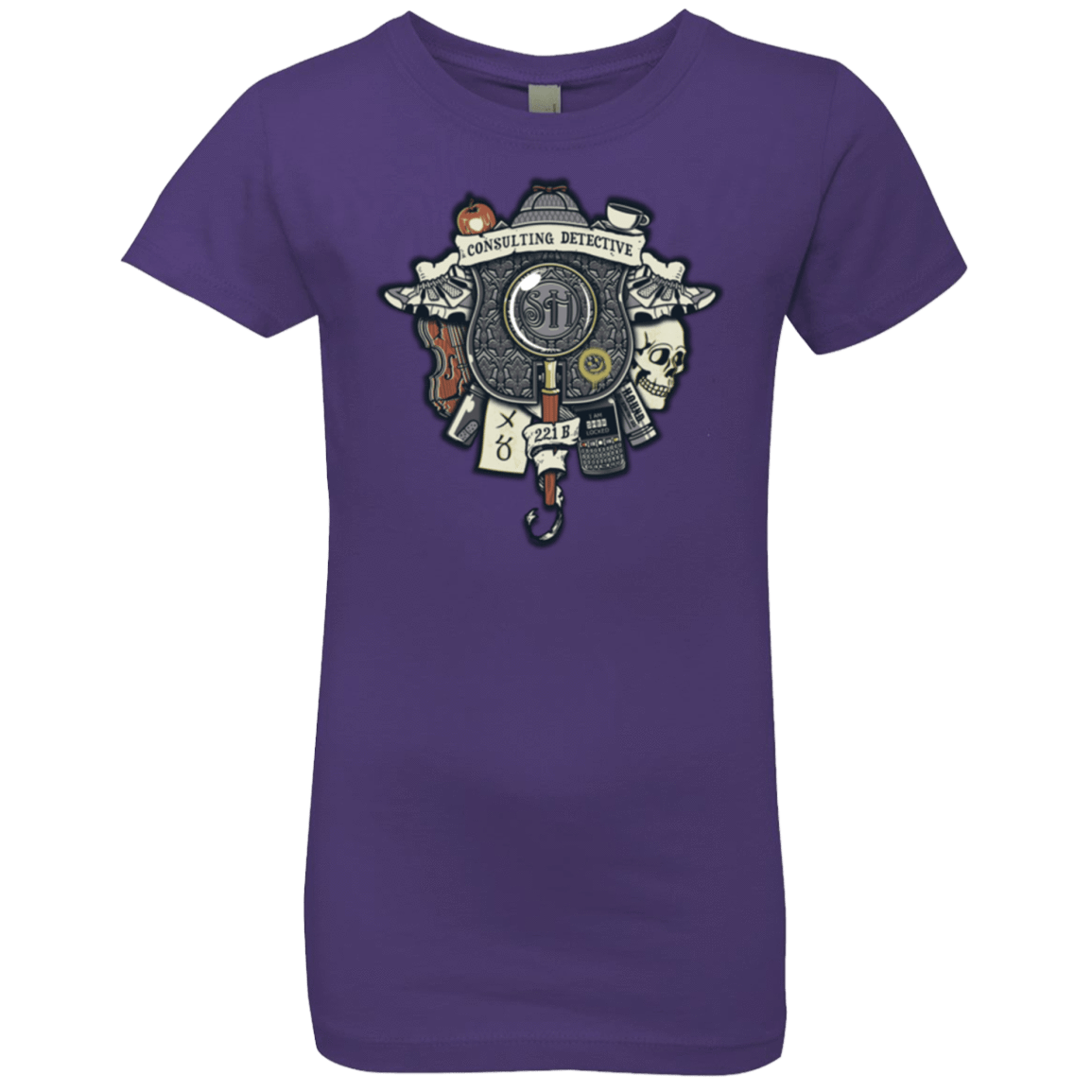 T-Shirts Purple Rush / YXS Consulting Detective Girls Premium T-Shirt