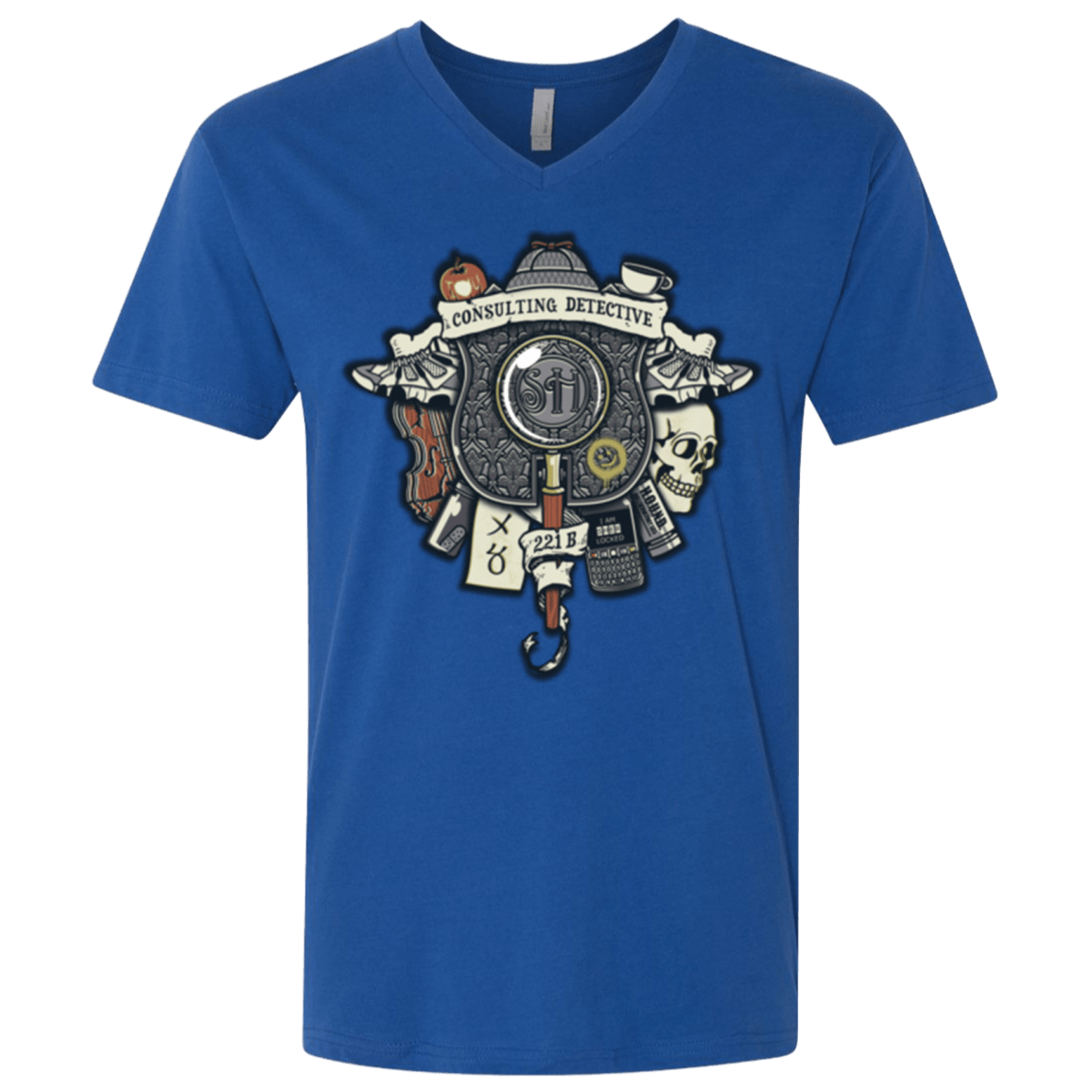 T-Shirts Royal / X-Small Consulting Detective Men's Premium V-Neck