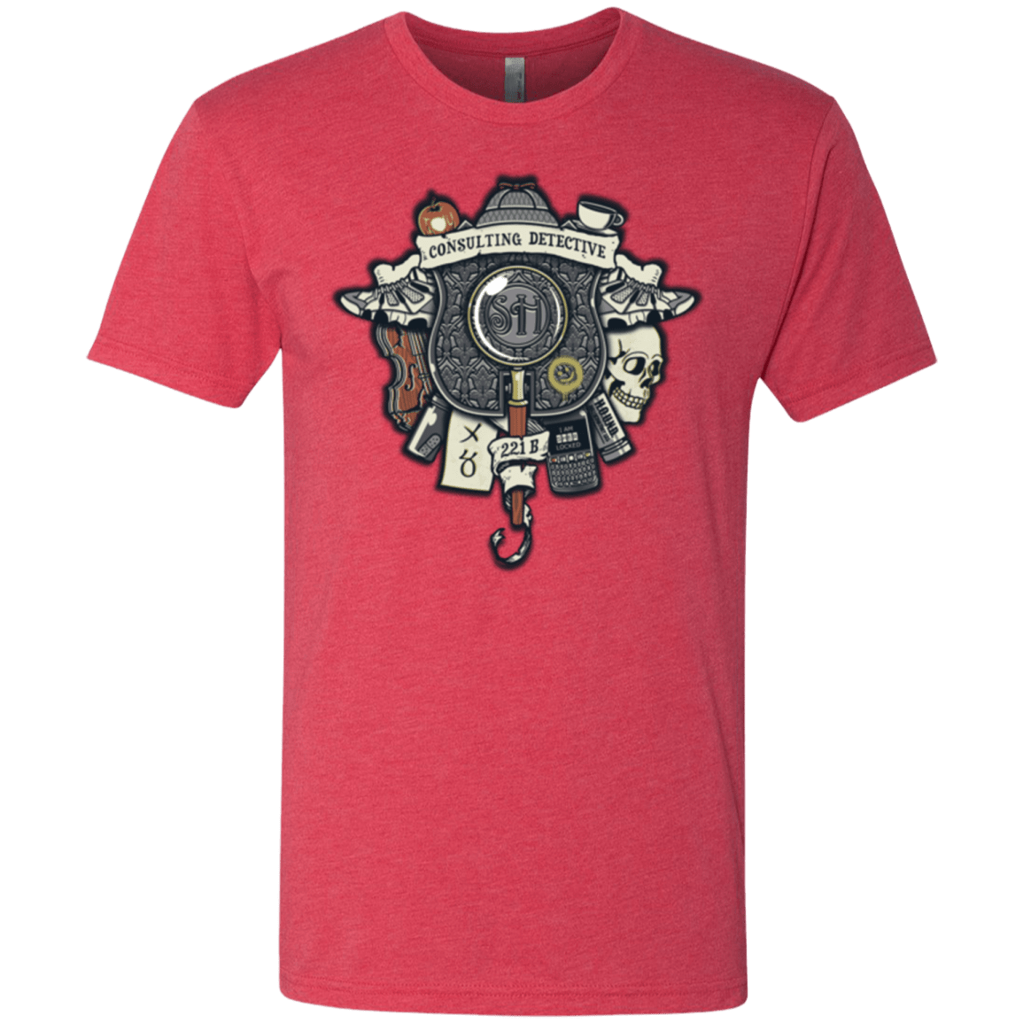 T-Shirts Vintage Red / Small Consulting Detective Men's Triblend T-Shirt