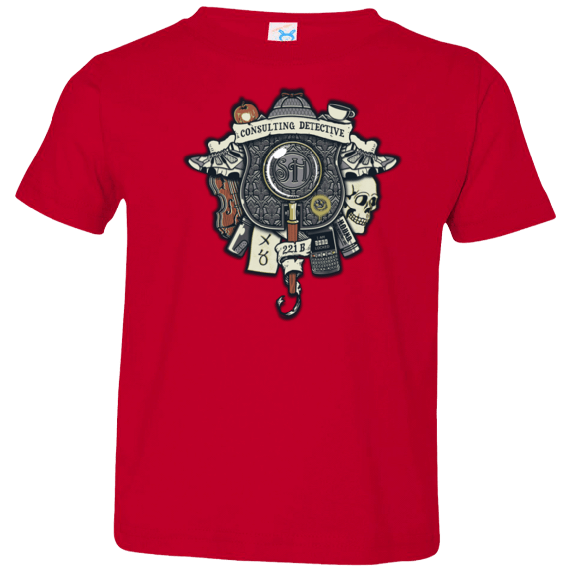T-Shirts Red / 2T Consulting Detective Toddler Premium T-Shirt