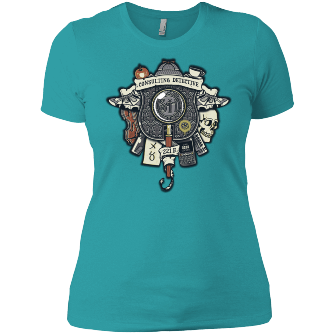 T-Shirts Tahiti Blue / X-Small Consulting Detective Women's Premium T-Shirt