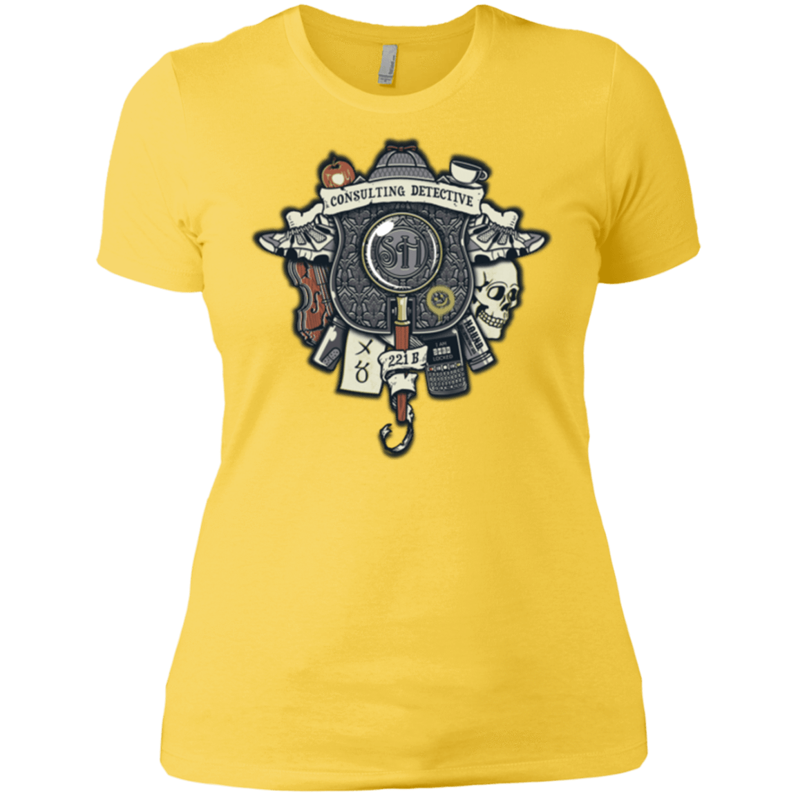 T-Shirts Vibrant Yellow / X-Small Consulting Detective Women's Premium T-Shirt