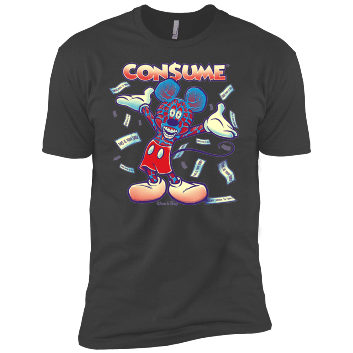 T-Shirts Heavy Metal / YXS CONSUME 1 Boys Premium T-Shirt