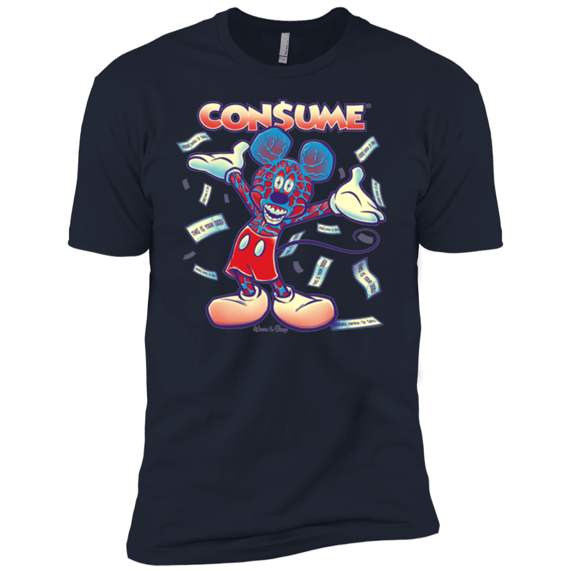 T-Shirts Midnight Navy / YXS CONSUME 1 Boys Premium T-Shirt