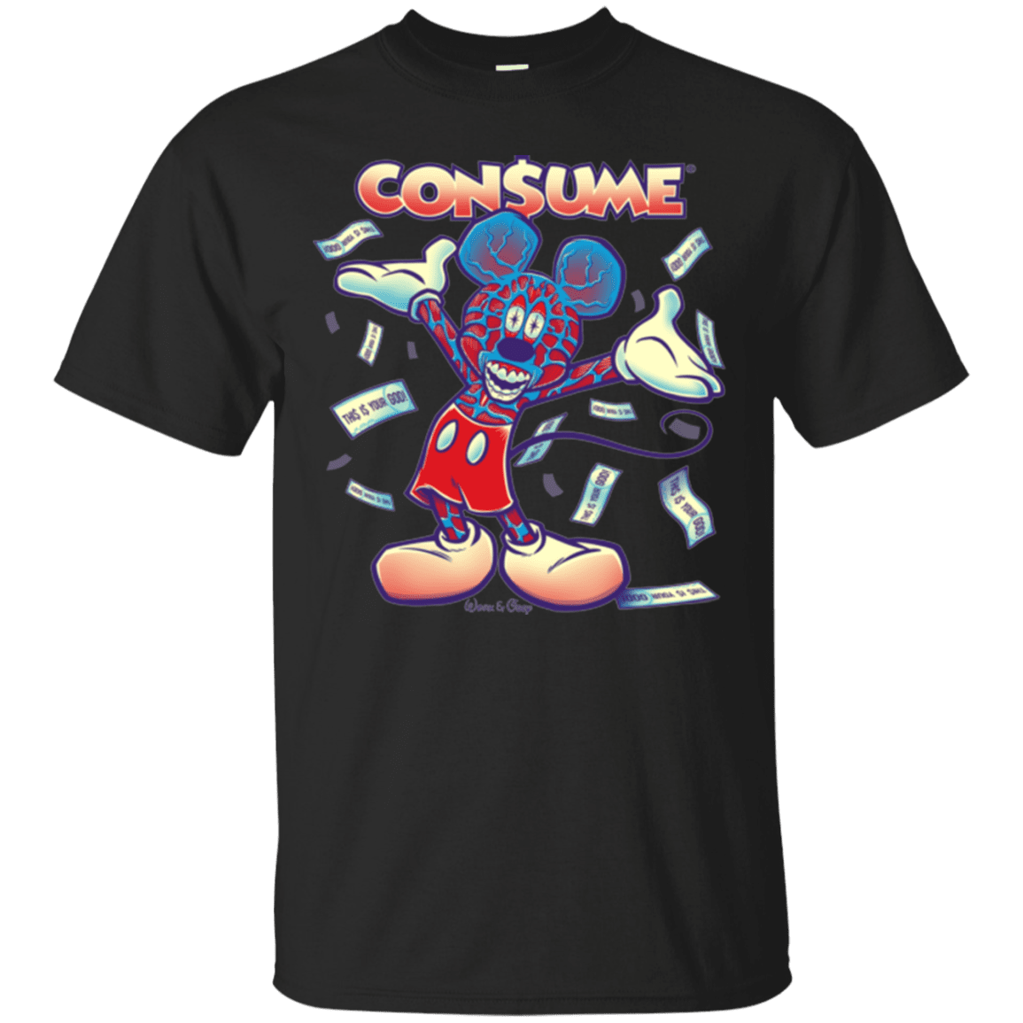 T-Shirts Black / Small CONSUME 1 T-Shirt