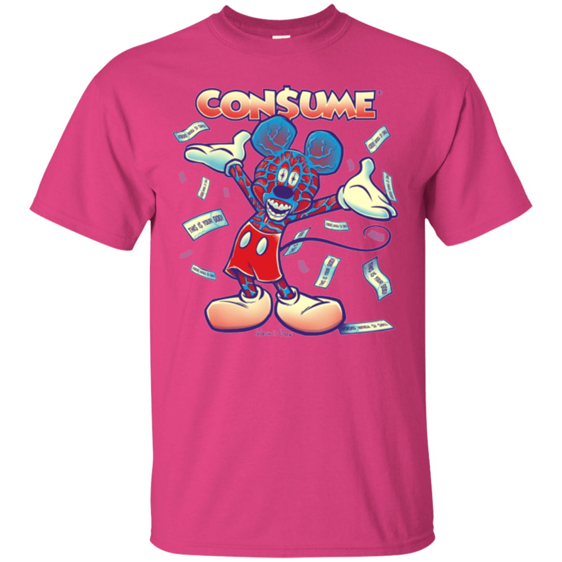 T-Shirts Heliconia / Small CONSUME 1 T-Shirt