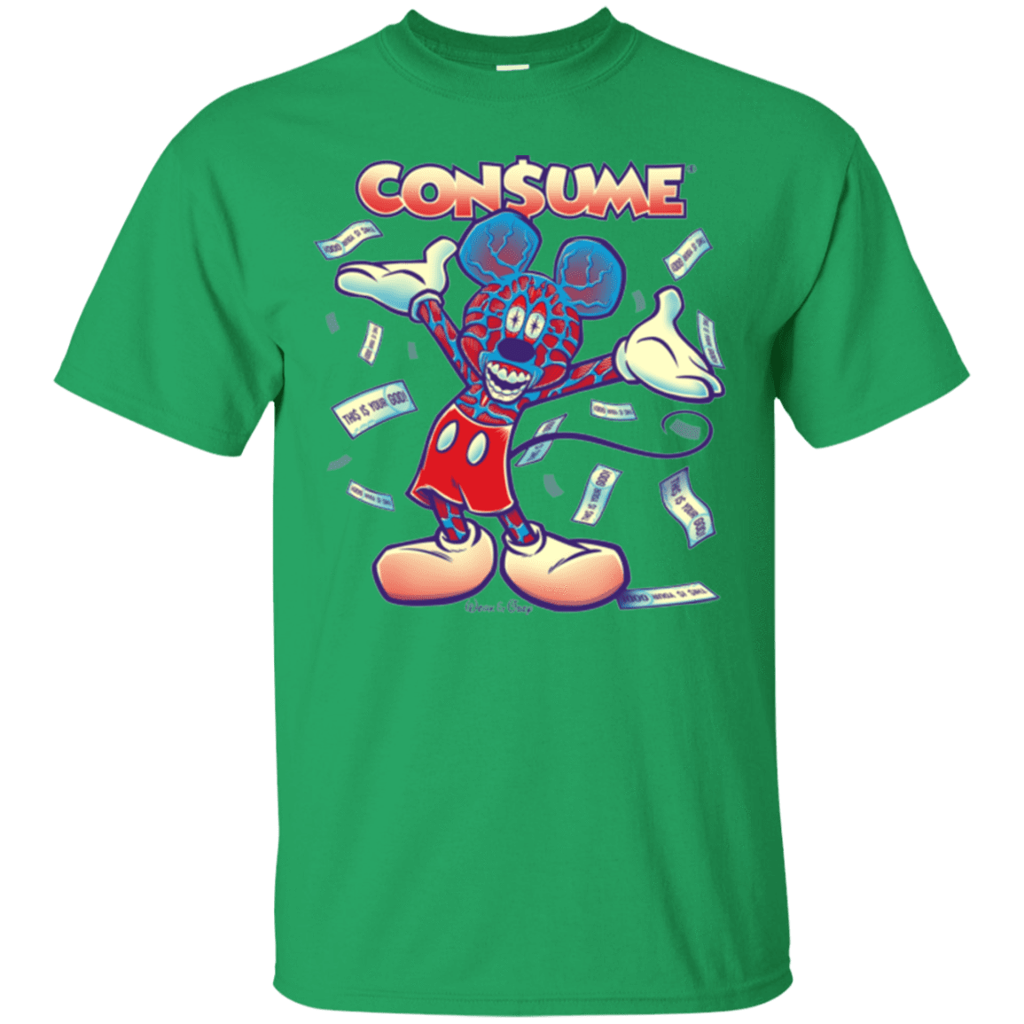 T-Shirts Irish Green / Small CONSUME 1 T-Shirt