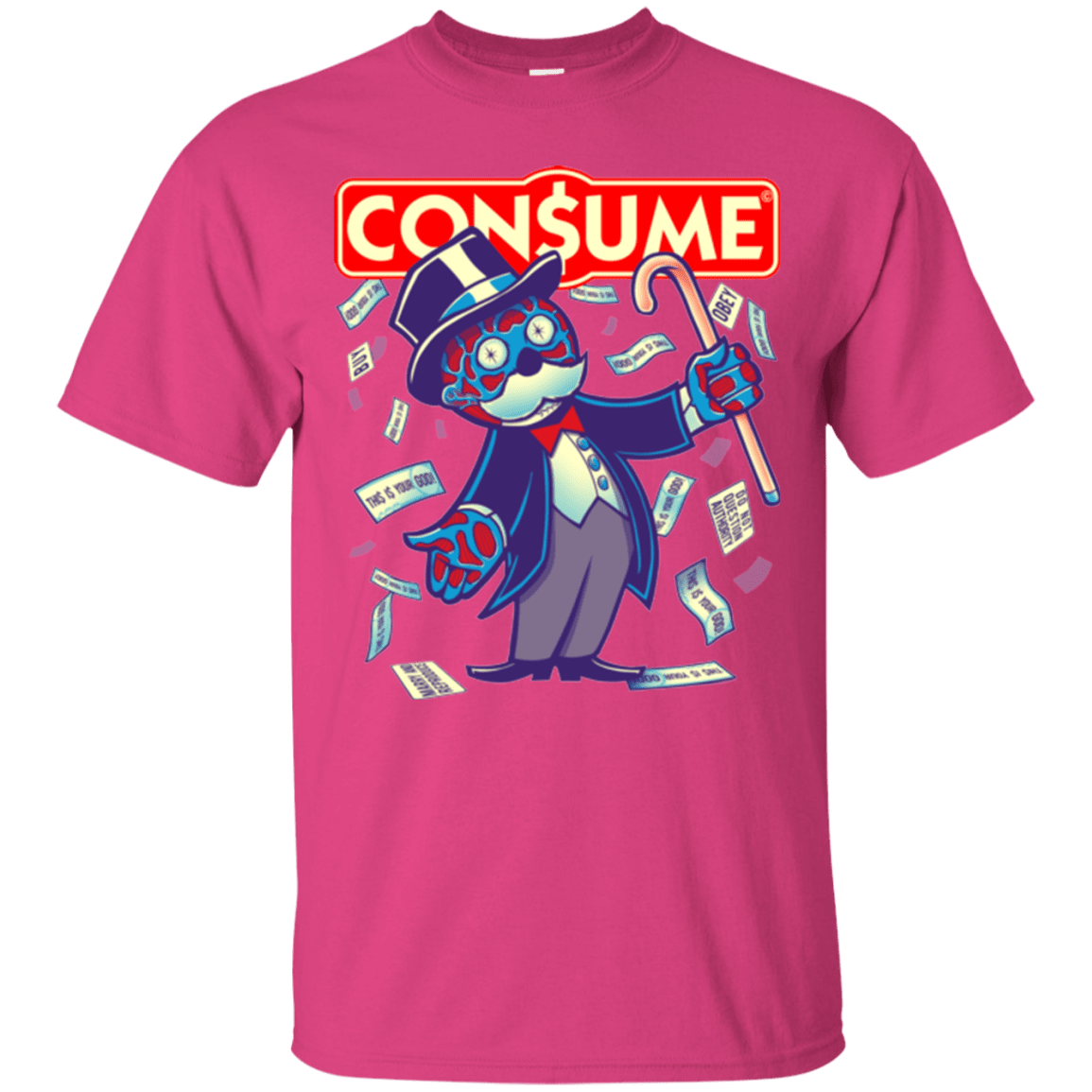 T-Shirts Heliconia / Small CONSUME 2 T-Shirt