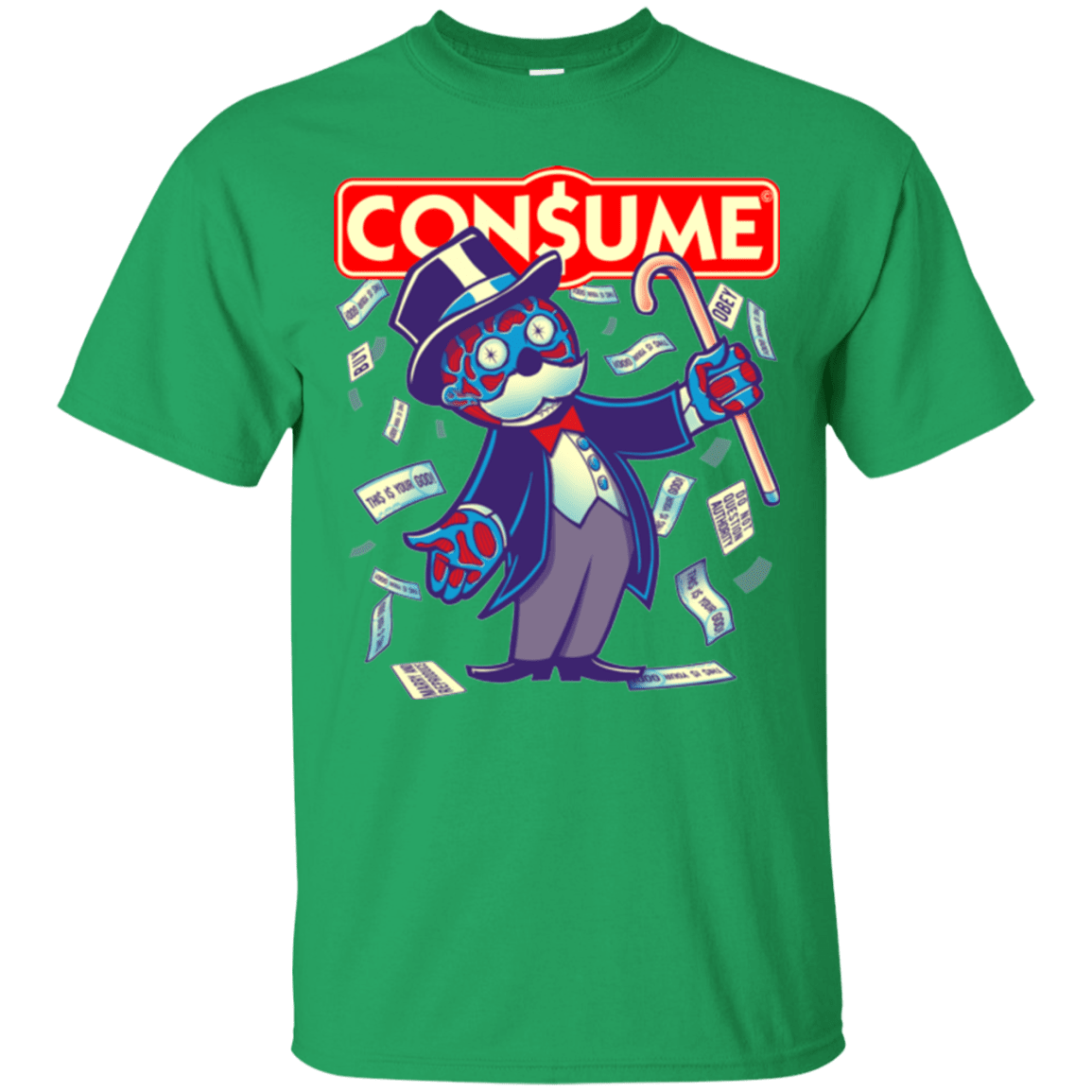 T-Shirts Irish Green / Small CONSUME 2 T-Shirt