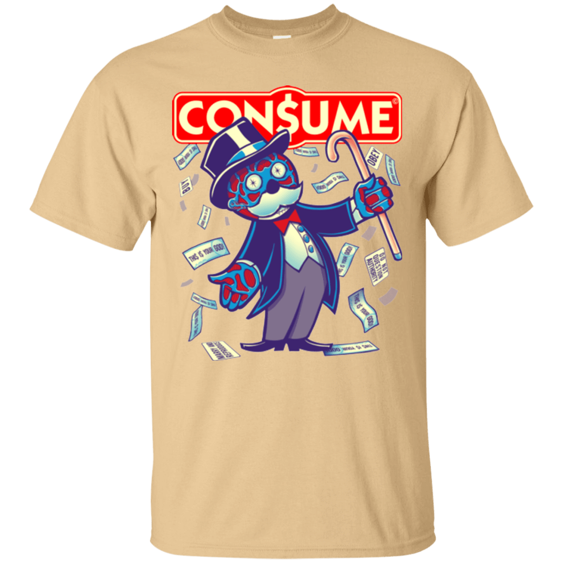 T-Shirts Vegas Gold / Small CONSUME 2 T-Shirt