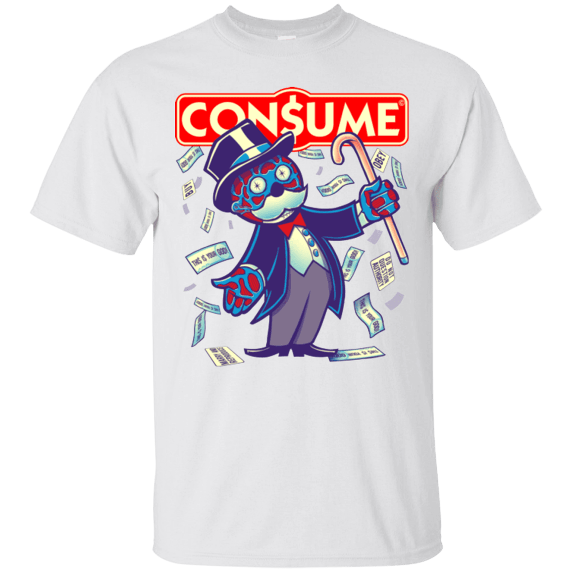 T-Shirts White / Small CONSUME 2 T-Shirt