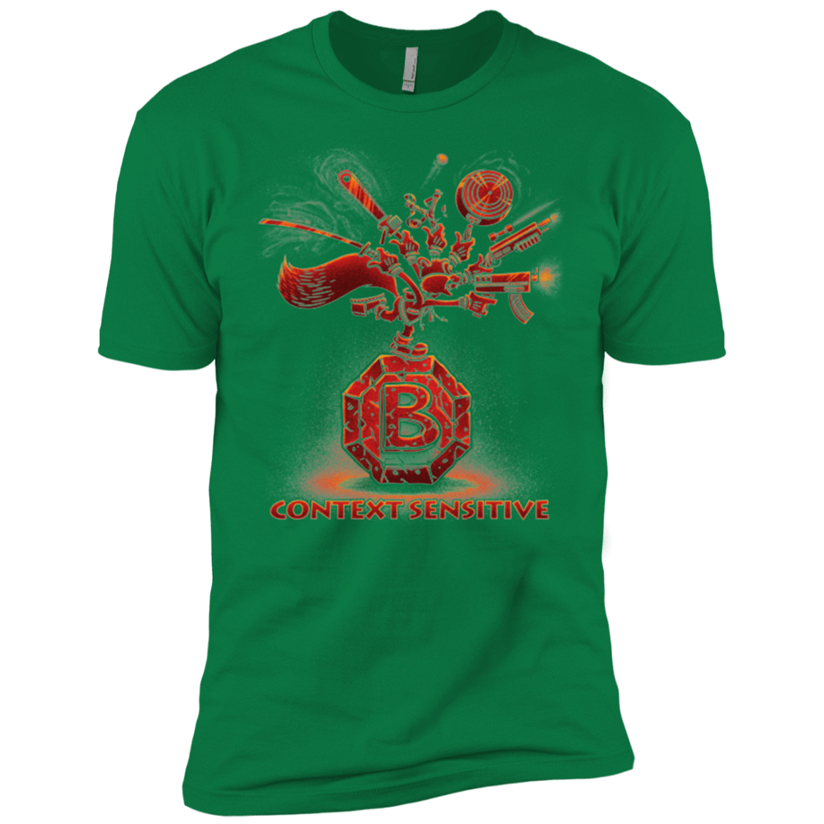 T-Shirts Kelly Green / X-Small Context Sensitive Men's Premium T-Shirt