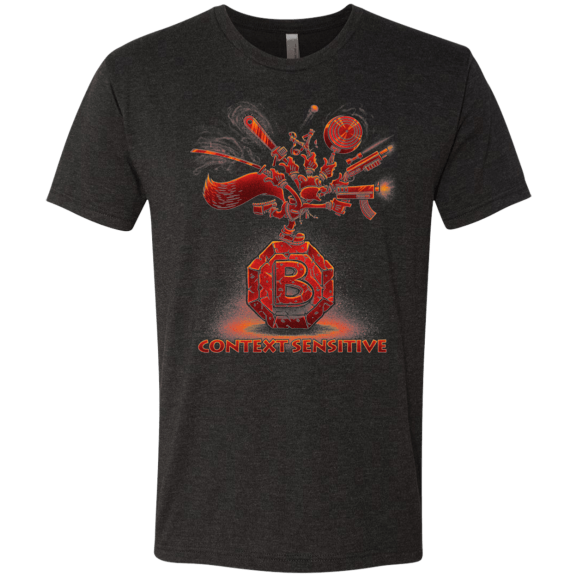 T-Shirts Vintage Black / Small Context Sensitive Men's Triblend T-Shirt
