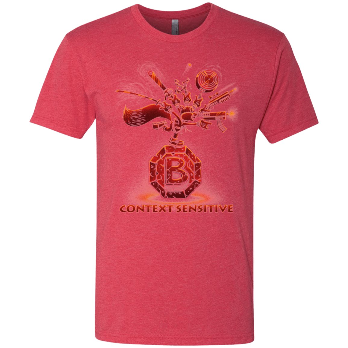 T-Shirts Vintage Red / Small Context Sensitive Men's Triblend T-Shirt