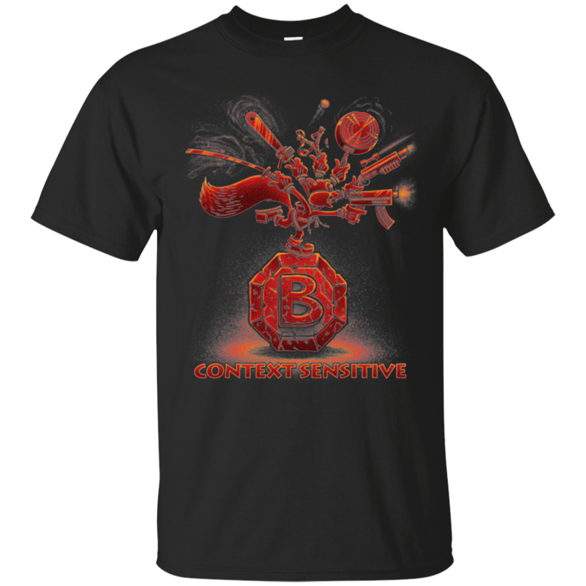 T-Shirts Black / Small Context Sensitive T-Shirt