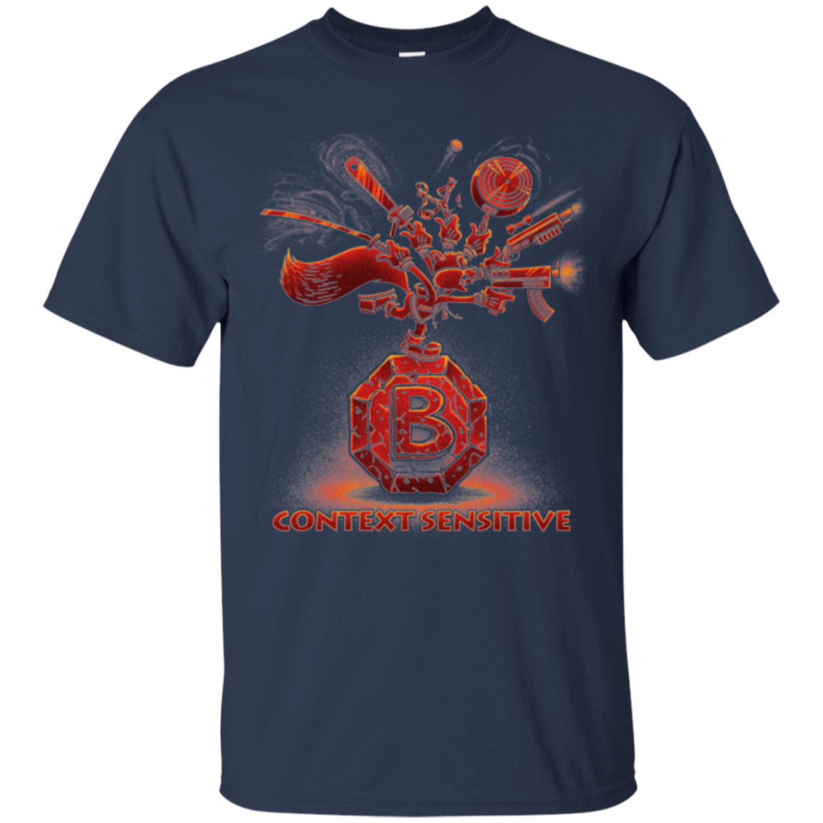 T-Shirts Navy / Small Context Sensitive T-Shirt