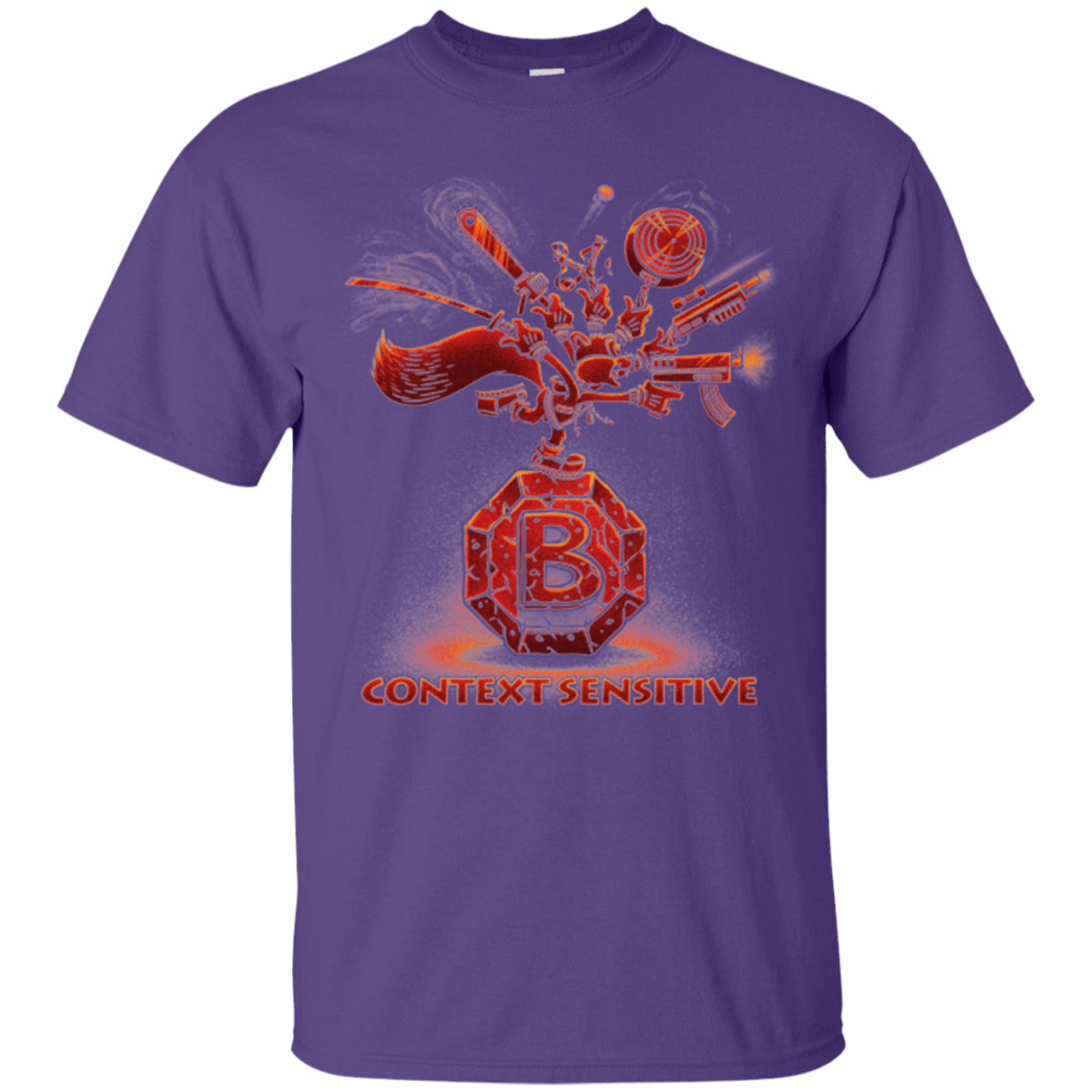 T-Shirts Purple / Small Context Sensitive T-Shirt