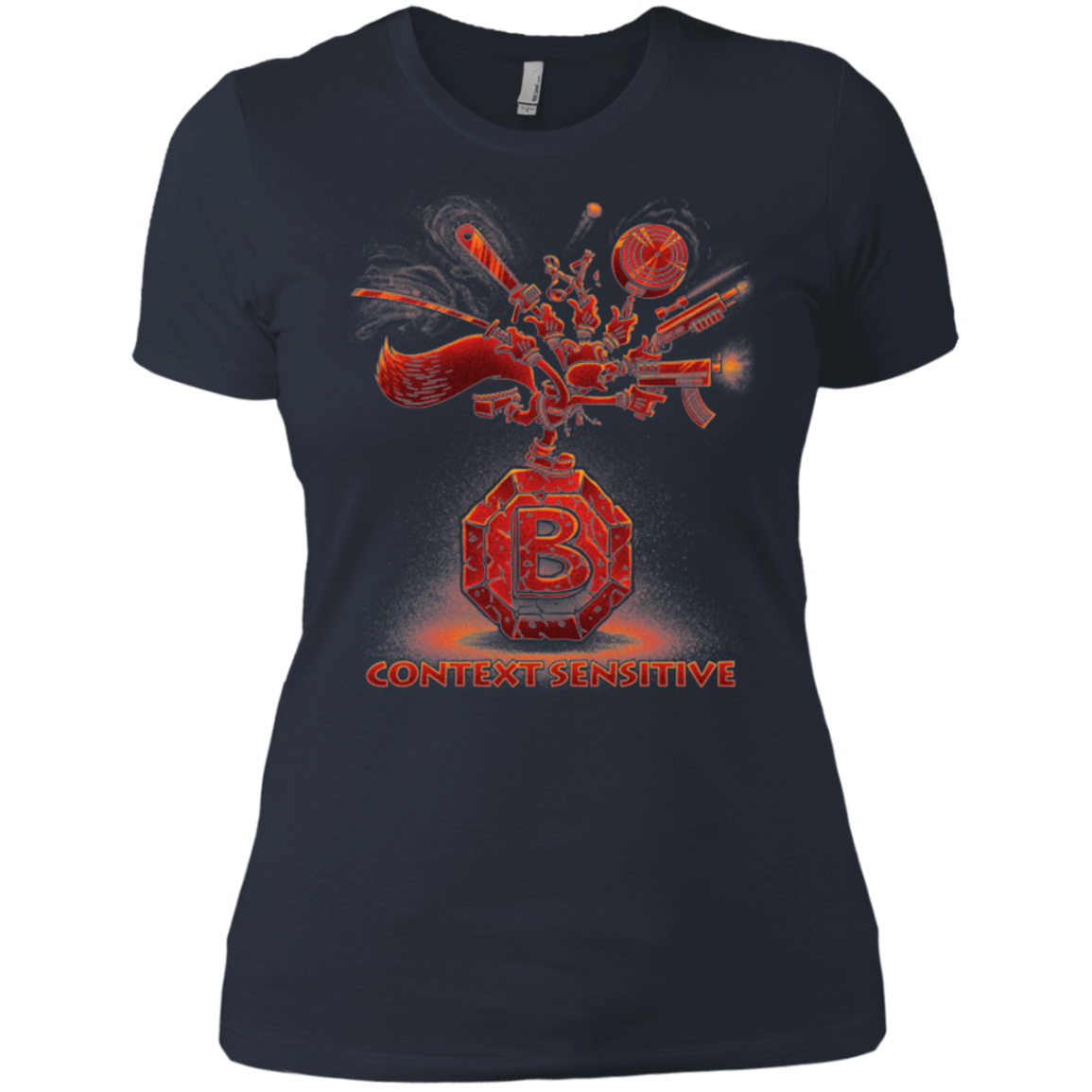 T-Shirts Indigo / X-Small Context Sensitive Women's Premium T-Shirt
