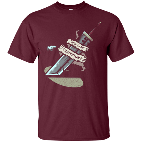 T-Shirts Maroon / Small Continue T-Shirt