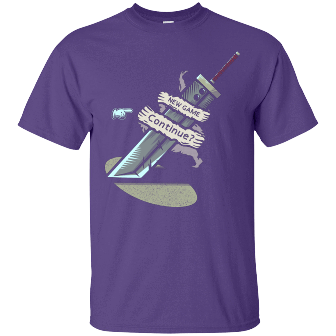 T-Shirts Purple / Small Continue T-Shirt