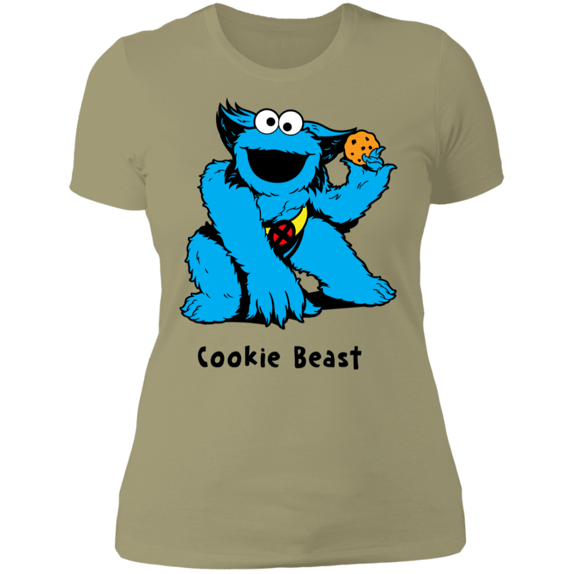 T-Shirts Light Olive / S Cookie Beast Women's Premium T-Shirt