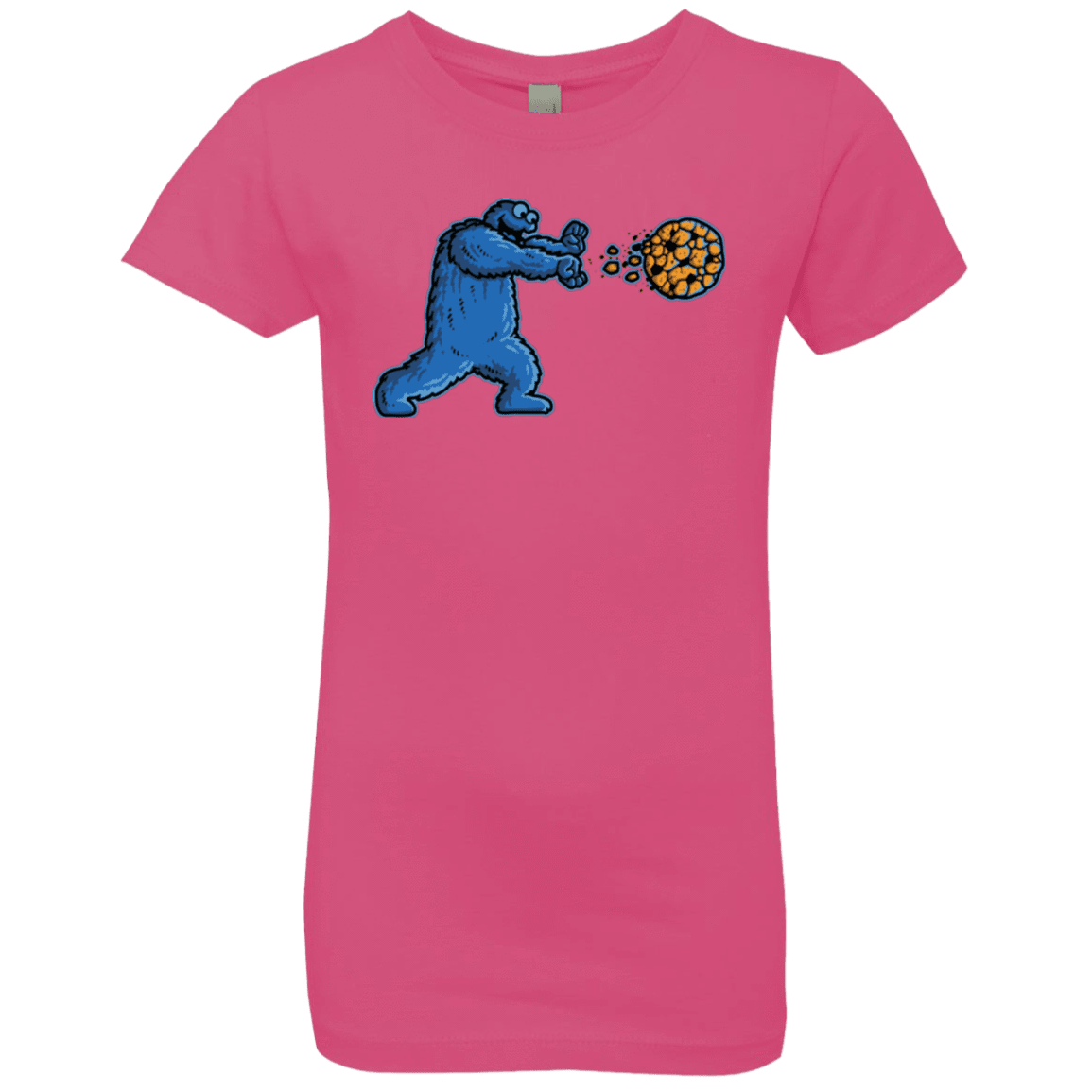 T-Shirts Hot Pink / YXS COOKIE DOUKEN Girls Premium T-Shirt