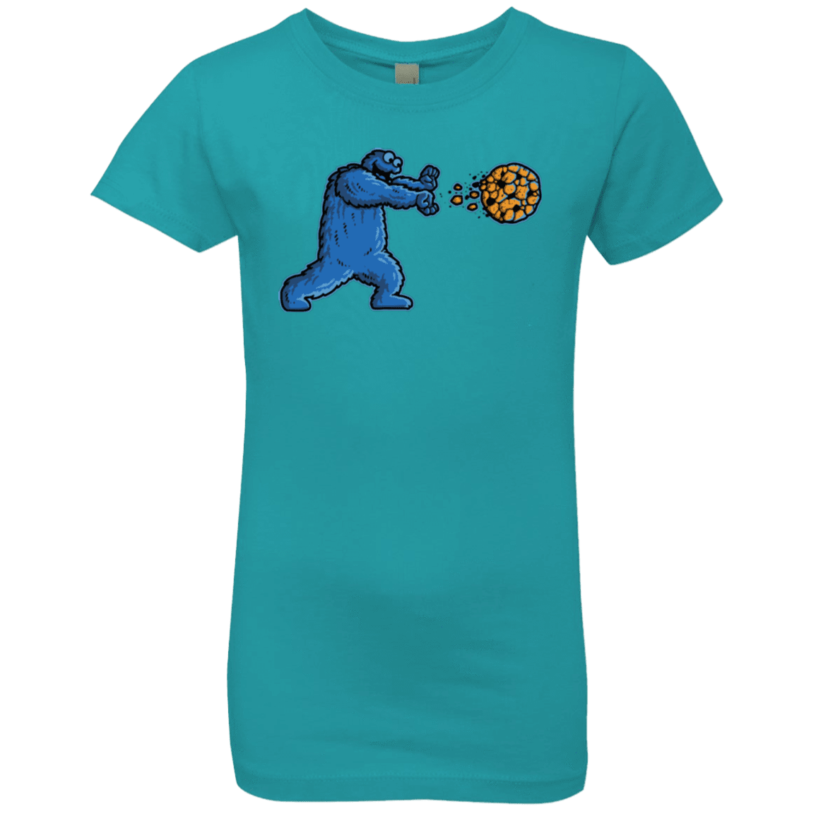 T-Shirts Tahiti Blue / YXS COOKIE DOUKEN Girls Premium T-Shirt