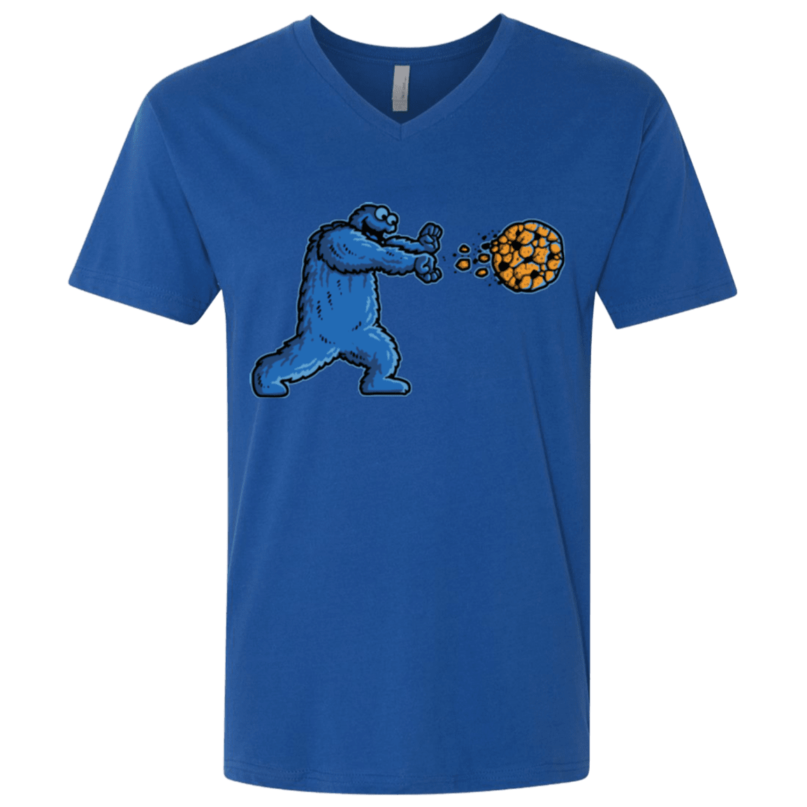 T-Shirts Royal / X-Small COOKIE DOUKEN Men's Premium V-Neck