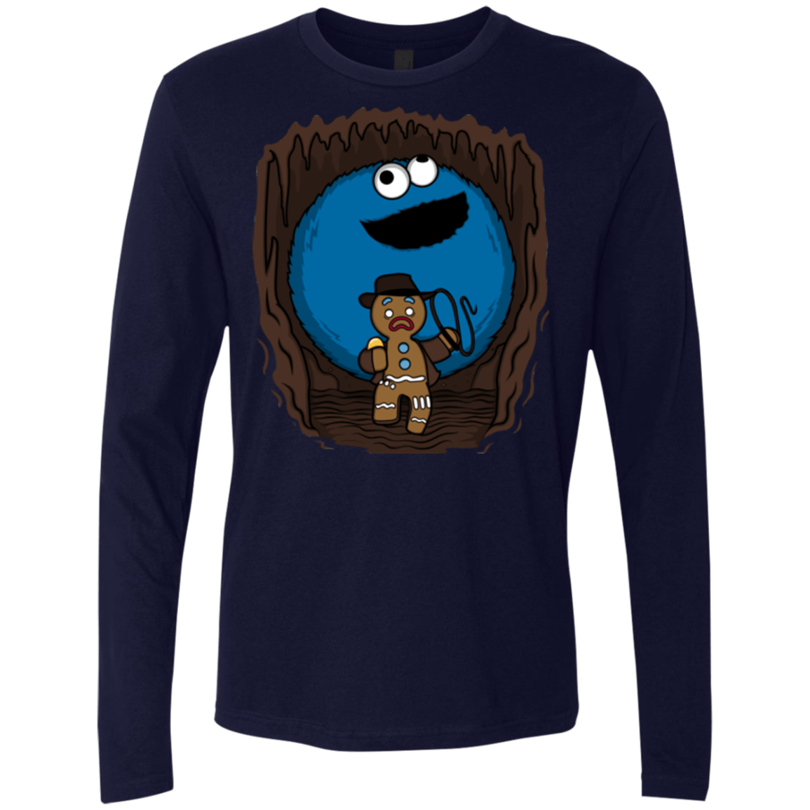T-Shirts Midnight Navy / Small Cookie Jones Men's Premium Long Sleeve