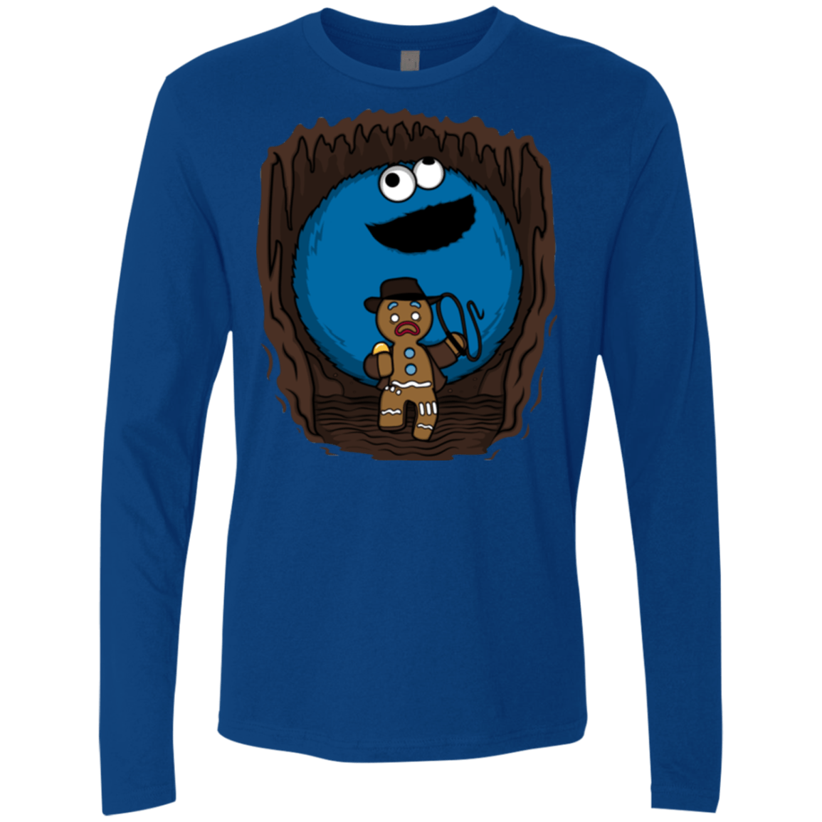 T-Shirts Royal / Small Cookie Jones Men's Premium Long Sleeve