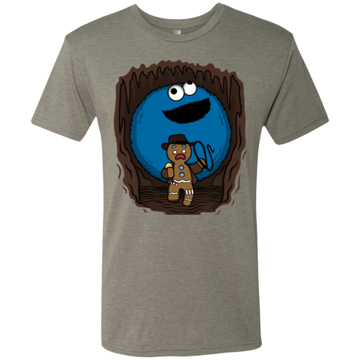 T-Shirts Venetian Grey / Small Cookie Jones Men's Triblend T-Shirt