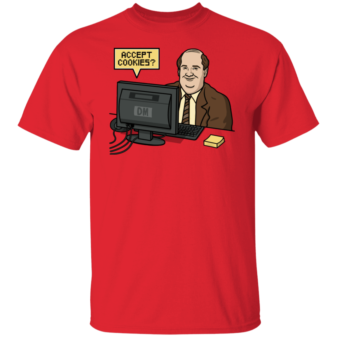 T-Shirts Red / S Cookies Acceptor T-Shirt