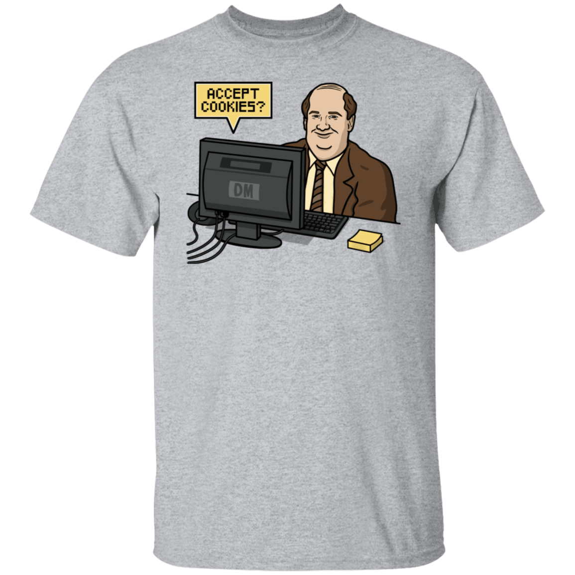T-Shirts Sport Grey / S Cookies Acceptor T-Shirt